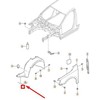 VAG OEM AUDI A1 8X PRIEKINIŲ DEŠINIŲ RATŲ KORPUSO APDAILA 5C6805912M ORIGINALI