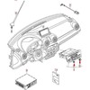 VAG OEM AUDI A1 8X1 NAVIGACIJOS MENIU SUKAMOJO MYGTUKO RINKINYS 8X1919069 ORIGINALUS