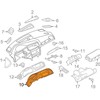 VAG OEM AUDI A4 B8 PRIEKINIS SKAITLIUKŲ KORPUSAS LHD 8K1857735 ORIGINALUS 2014