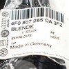VAG OEM AUDI A6 C6 PRIEKINIS BAMPERIO LICENCIJOS PLOKŠTĖS APDAILA 4F0807285CA3FZ ORIGINALI