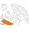 VAG OEM AUDI A7 4G8 PRIEKINIS KAPOTAS GARSO SUGERIANČIOS IZOLIACIJOS 4G8863825 ORIGINALAS