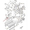 VAG OEM AUDI R8 42 ĮSIURBIMO MANIFOLDAS DANGTELIS 07L133920E ORIGINALUS