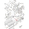 VAG OEM AUDI R8 42 KLESTIŲ KORPUSO GASKET SEAL 07L133073F ORIGINALUS
