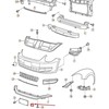 VAG OEM VW BEETLE A5 PRIEKINIS LICENCIJOS PLATFORMA 5C5807287D9B9 ORIGINALUS