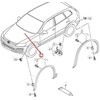 VAG OEM VW TOUAREG 7P PRIEKINE KAIKAROS KAPOTAS RATO DANGTIS FORMAVIMAS 7P6853717GGRU ORIGINALUS