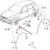 VAG OEM VW TOUAREG 7P PRIEKINIŲ DEŠINIŲ RATŲ ARKŲ APDAILA 7P6853718FGRU ORIGINALI