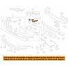 VAG ORIGINAL Gidas skyrius kairėje OEM AUDI Audi A3 Cabriolet 8V5807183