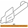 VAG ORIGINAL Klipas OEM AUDI Audi Q7 4L 4LB 4L0853909A