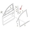 VAG Originali apdaila B stulpeliui AUDI A4 Allroad Quattro Avant S4 Rs4 8K0837902N9B9