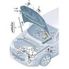 VAG Originali Audi A3/S3 13-> Priekinis gaubto kairysis dangtelio vyris 8V0823301G
