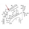 VAG Originali dangtelis kairėje AUDI A4 Avant S4 Quattro A4l 8W0823745