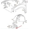 VAG Originali dangtelis kairėje priekyje VW E-Golf Golf R32 Gti Rabbit 5G0805983A