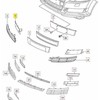 VAG Originali juoda dangtelis AUDI Audi Q7 4L 4L08071523FZ