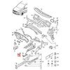VAG Originali laikiklis dešinės pusės žibintui VW Caddy Touran 1T0803400