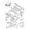VAG Originali laikiklis dešinės pusės žibintui VW Caddy Touran 1T0803400
