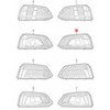VAG Originali Oro Gido Grotelė Juoda AUDI A5 8W Sportback S5 8W6807681C9B9