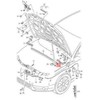 VAG Originali sandarinimo tarpinė AUDI A4 Allroad Quattro Avant S4 A4l 8K0823721