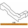 VAG Originali sandarinimo tarpinė AUDI A4 Allroad Quattro Avant S4 A4l 8K0823721