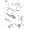 VAG Originali tvirtinimo juosta dešinėje pusėje VW Passat 4Motion Variant Santana 3C0837886H
