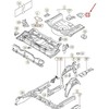 VAG Originali uždanga traukimo akiai VW SKODA Polo Derby Vento-Ind Vento 6R08036639B9