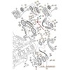 VAG Originalus AUDI A4 Avant S4 quattro Cabrio A6 allroad grandinės įtempėjas 079109218D
