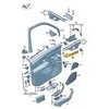 VAG Originalus Audi A4/S4 A5/S5 Priekinės Kairės Durų Apdailos Įdėklas 8W0867409RUT5 17-19