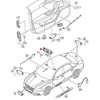 VAG Originalus AUDI A5 S5 kabriolet A6 interjero apšvietimas O/S 4H0947105C