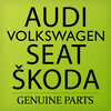 VAG Originalus AUDI Q7 4MB 4MG Audi emblema 4M0853742DT94