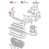 VAG Originalus AUDI RS4 Avant quattro 8W5 8WD Krovimo akies dangtelis 8W0807241CGRU