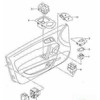 VAG Originalus Audi TT kuro dangtelio bagažinės atidarymo jungiklis juodas 8P0959833A5PR OEM