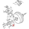 VAG Originalus AUDI VW A4 Avant S4 remonto rinkinys stabdžių šviesos jutikliui 5C6698459
