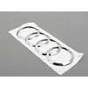 VAG Originalus Chrome Emblema AUDI Q7 4MB 4M08537422ZZ
