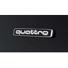 VAG Originalus Chrome QUATTRO Įrašas AUDI A3 Kabrioletas 4G08537372ZZ