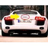 VAG Originalus chromo AUDI emblema AUDI A8 S8 quattro Q5 R8 422 423 4208537422ZZ