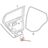 VAG Originalus durų sandariklis išorinis dešinėje VW Golf R32 GTI Rabbit 5K1 5K6839700B