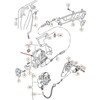 VAG Originalus durų užraktas su durų kontakto jungikliu dešinėje 4F1837016A