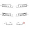 VAG Originalus galinis dangtelis kairėje AUDI A8 S8 Quattro 4H0807151B