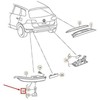 VAG Originalus galinis rūko žibintas dešinėje VW Touareg 7P5 7P6945702F
