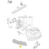 VAG Originalus galinis šviesos atspindys N/S tinka VW Polo Derby Vento-Ind Vento 6C0945105B