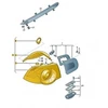 VAG Originalus galinis žibintas kairysis išorinis VW Eos 1F 1F7 1Q0945095H