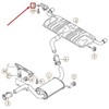 VAG Originalus laikiklis priekyje VW Beetle kabrioletas Golf R32 GTI Rabbit 5C1 1K0253144BE