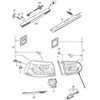 VAG Originalus LED galinis žibintas kairėje VW Golf R32 GTI Rabbit 5K1 5K0945093AJ