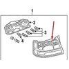 VAG Originalus LED galinis žibintas N/S tinka AUDI A6 Avant 4F5945095P