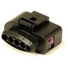 VAG Originalus plokščias kontaktų korpusas 5 kontaktų VW AUDI SEAT SKODA Amarok Bora 4D0973725