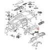 VAG Originalus rėmas centras AUDI A4 allroad quattro Avant S4 8K0858969