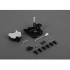 VAG Originalus satino juodas dangtelio užraktas VW Golf R32 GTI Rabbit 1J1 1J5 9B1 1J6827505CB41