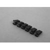 VAG Originalus satino juodas dangtelio užraktas VW Golf R32 GTI Rabbit 1J1 1J5 9B1 1J6827505CB41