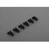 VAG Originalus satino juodas dangtelio užraktas VW Golf R32 GTI Rabbit 1J1 1J5 9B1 1J6827505CB41