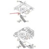 VAG Originalus tarpiklis VW Caddy Campmobile Typ2 Transp. Lt 701801913