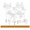 VAG Originalus Titan Juodas Dangtelis VW Tiguan 5N1 5N2 5M0885398B82V